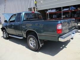 1997 TOYOTA T100 SR5 GREEN XTRA CAB 3.4L AT 4WD Z16301